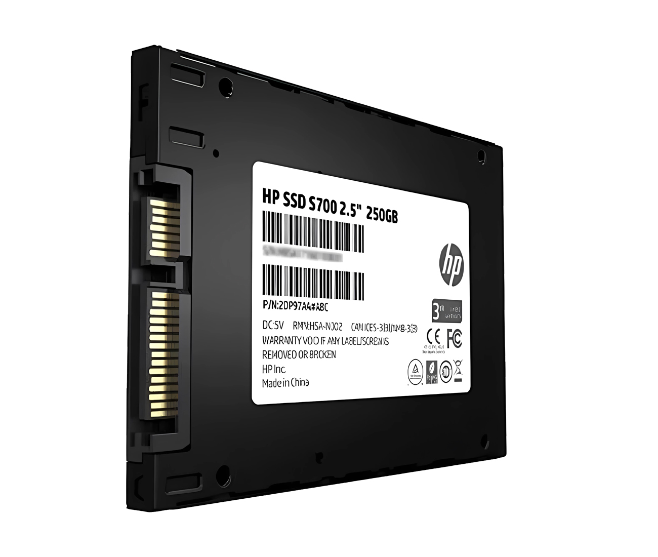 UNIDAD DE ESTADO SOLIDO HP S700, 250GB, SATA 6.0 GB/S, 2.5", 7MM. - Imagen 3