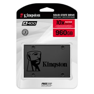 UNIDAD DE ESTADO SOLIDO KINGSTON A400, 960GB, SATA 6.0 GB/S, 2.5", 7MM.