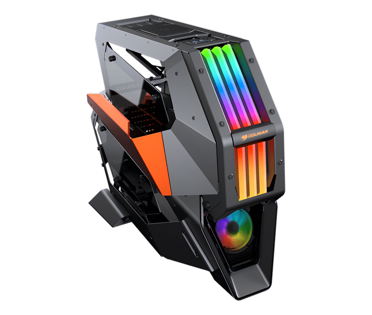 CASE GAMER COUGAR CONQUER 2 FULL TOWER, SIN FUENTE, LED ARGB. - Imagen 2