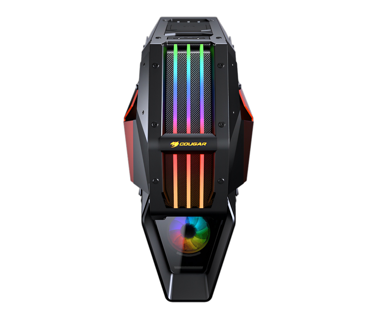 CASE GAMER COUGAR CONQUER 2 FULL TOWER, SIN FUENTE, LED ARGB.