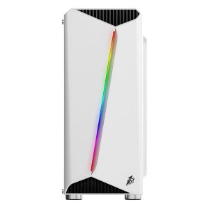 CASE GAMING 1ST PLAYER  RAINBOW-R3, COLOR BLANCO.