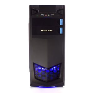 CASE HALION STORM 7223 ATX AZUL C/FUENTE 350W