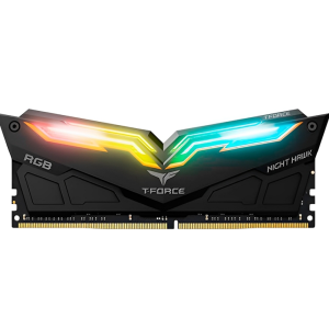 Kit de Memoria TG T-Force Night Hawk RGB, (2 x 8GB), DDR4-4000 MHz, CL18-22-22-42, 1.35V