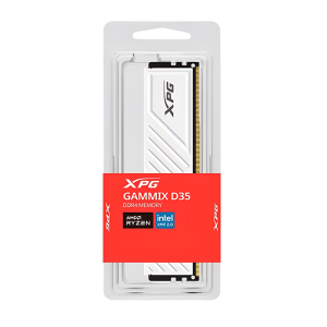 MEMORIA RAN ADATA XPG D35 DE 8GB RGB DDR4 3200MHz, COLOR WHITE.