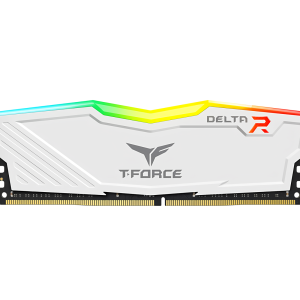 Memoria TEAMGROUP T-Force Delta RGB Blanco, 8GB, DDR4 3200 MHz, CL-16, 1.35V