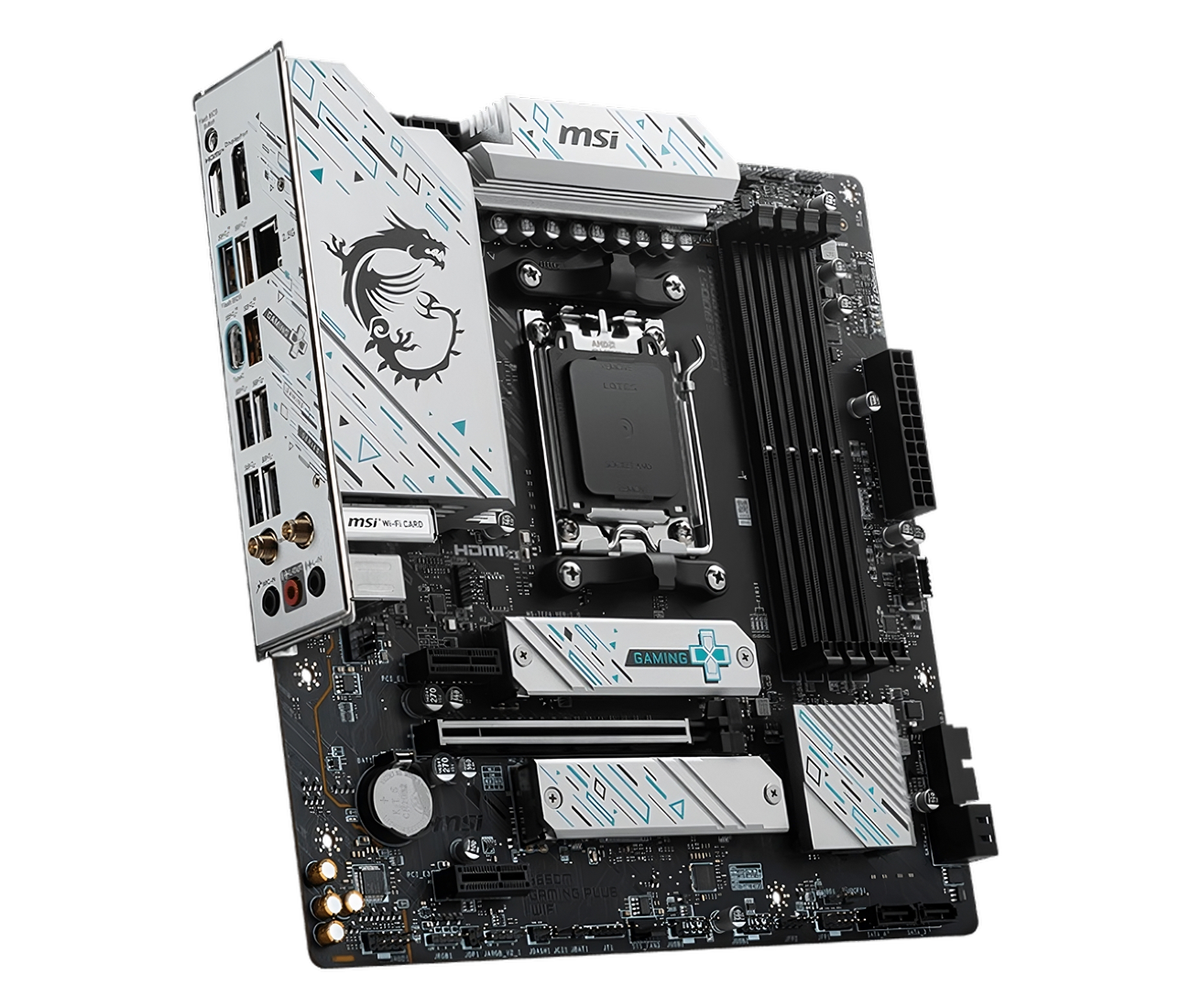 Motherboard MSI B650M GAMING PLUS WIFI, Chipset AMD B650, Socket AMD AM5, mATX - Imagen 3