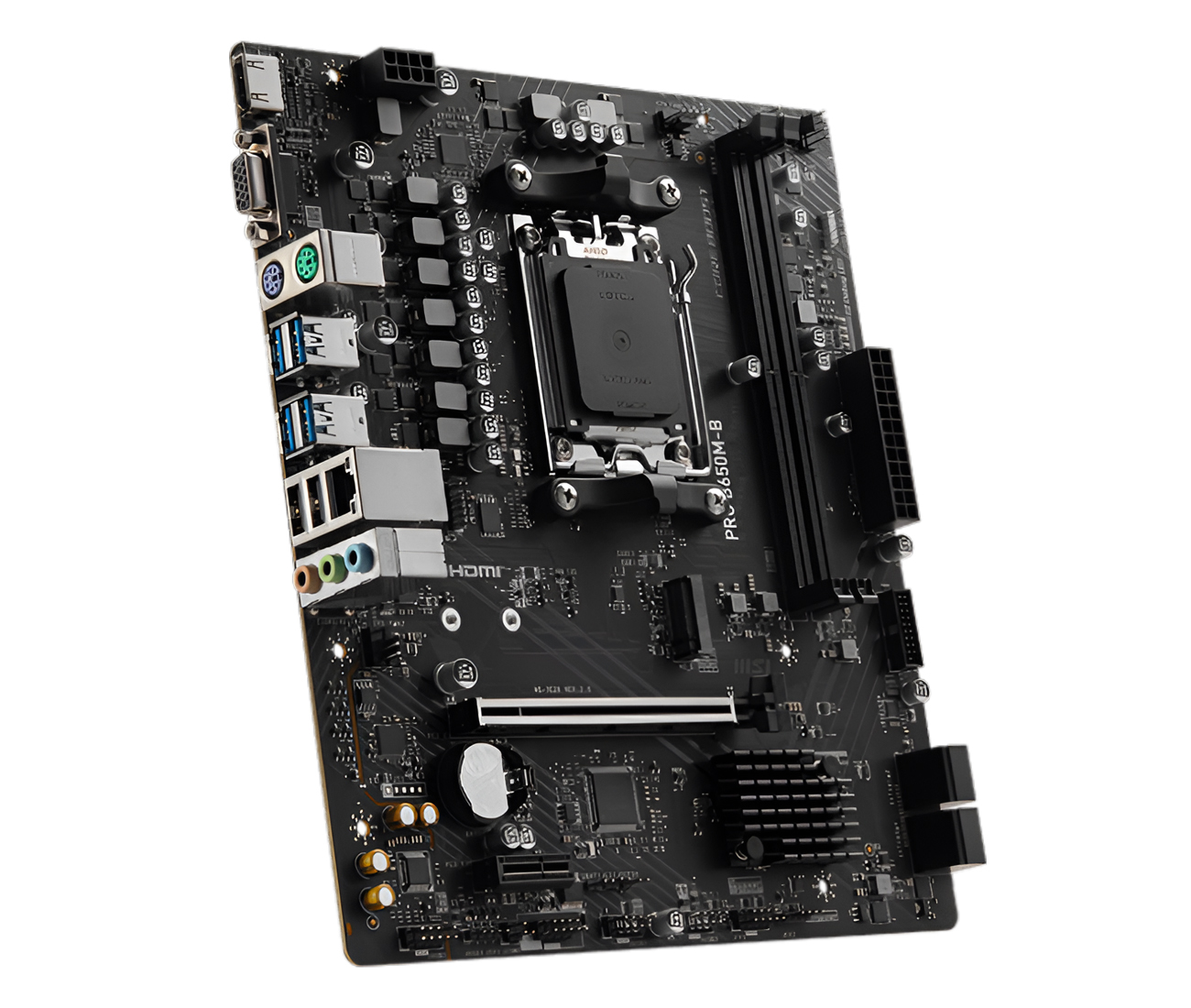 Motherboard MSI PRO B650M-B, Chipset AMD B650, Socket AMD AM5, mATX - Imagen 3