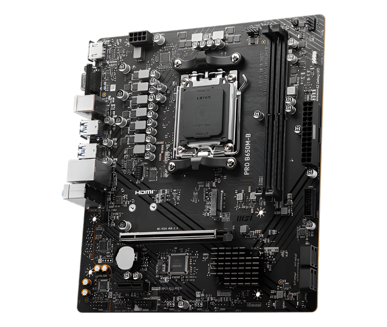 Motherboard MSI PRO B650M-B, Chipset AMD B650, Socket AMD AM5, mATX - Imagen 2