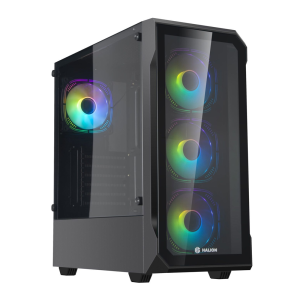 CASE GAMER HALION INFINITY 415, ARGB, F/600W, V/TEMPLADO