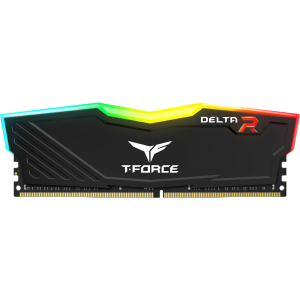 Memoria TEAMGROUP T-Force Delta RGB negro, 8GB, DDR4 3200 MHz, CL-16, 1.35V