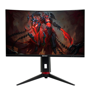 Monitor curvo TEROS TE-2767G, 27" QHD VA, 180 Hz, 1 ms, HDMI, DP, PIVOT, curvo.