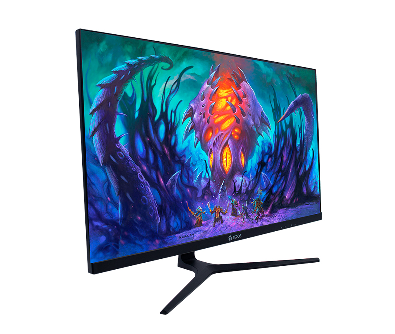 Monitor plano gaming TEROS TE-2769G, 27" QHD IPS flat, 180 Hz, 1ms, HDMI, DP, Audio - Imagen 2