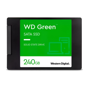 Unidad de estado solido Western Digital Green, WDS240G3G0A, 240GB SATA 6Gb/s, 2.5", 7mm.