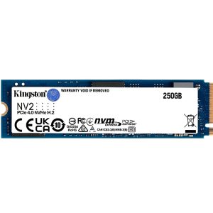 Unidad en estado solido Kingston NV2 NVMe PCIe 4.0 250GB (SNV2S/250G)