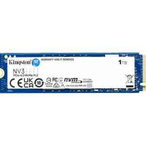 Unidad en estado solido Kingston NV3 (1TB )1000GB PCIe 4.0 NVMe M.2 SSD