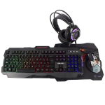 Combo, Teclado, Mouse y Audifono Gamer 3 en 1 HALION Akula HA-870C