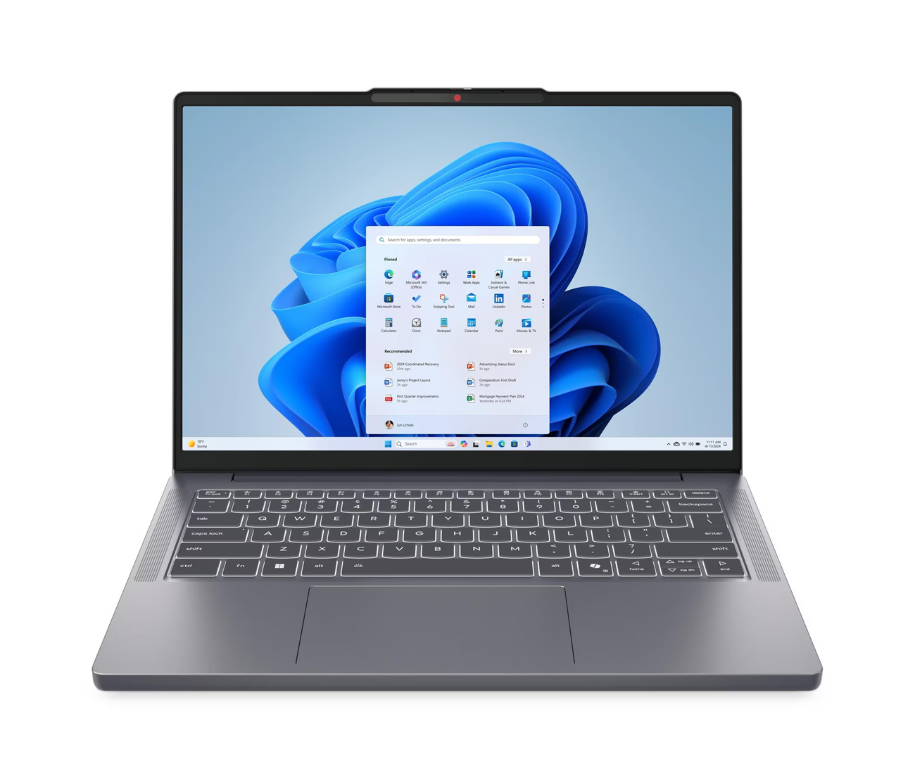 LAPTOP LENOVO IDEAPAD SLIM 3 14ARP10 RYZEN 7 7735HS (83K600B6LM) PANTALLA 14" WUXGA, RAM 16GB DDR5, SSD 512GB, FREEDOS, TEC ESP.