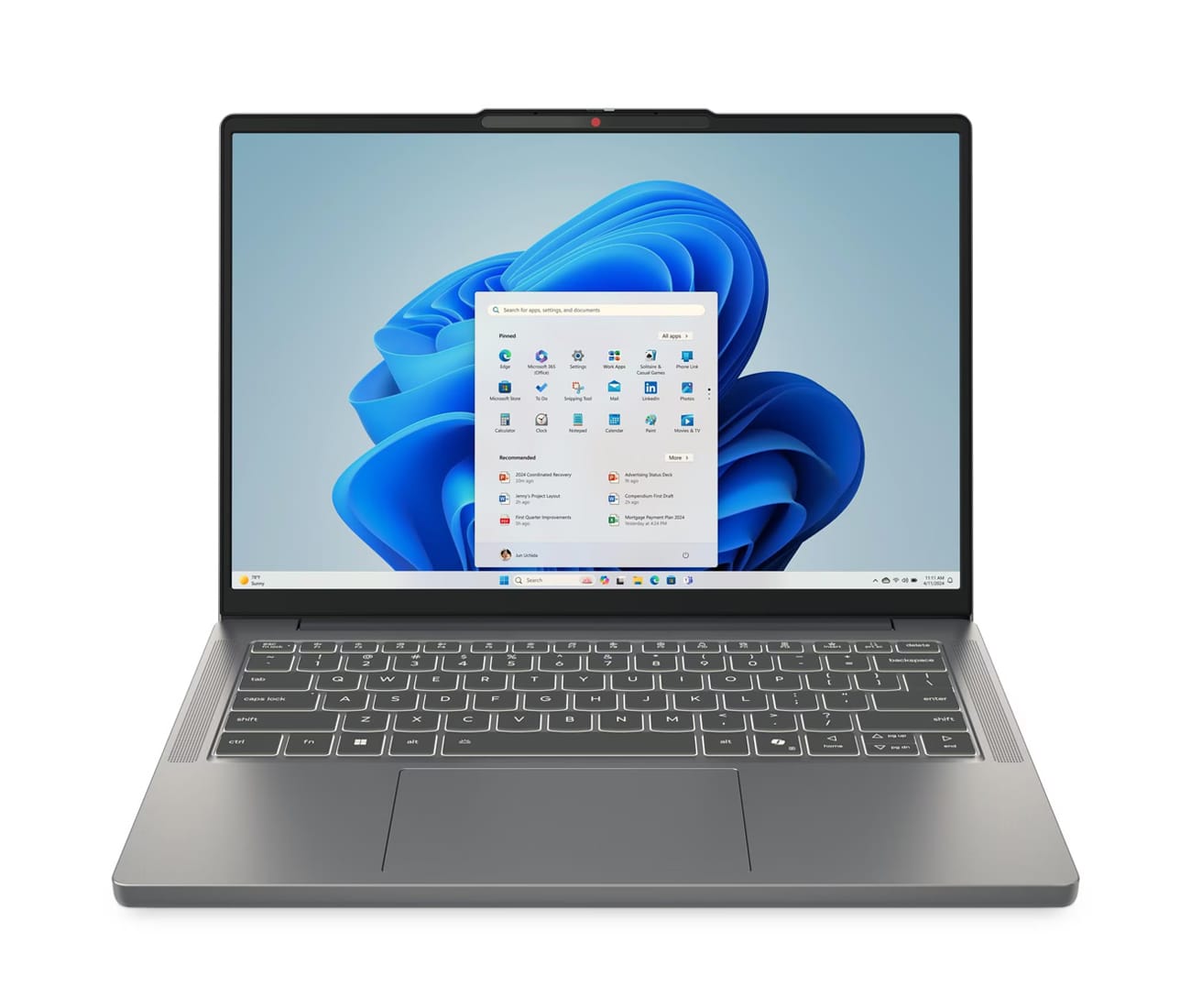 LAPTOP LENOVO IDEAPAD SLIM 3 14IRH10 INTEL CORE I5 13420H (83K000BNLM) PANTALLA 14" WUXGA OLED, RAM 16GB DDR5, SSD 512GB, FREEDOS, TEC ESP.
