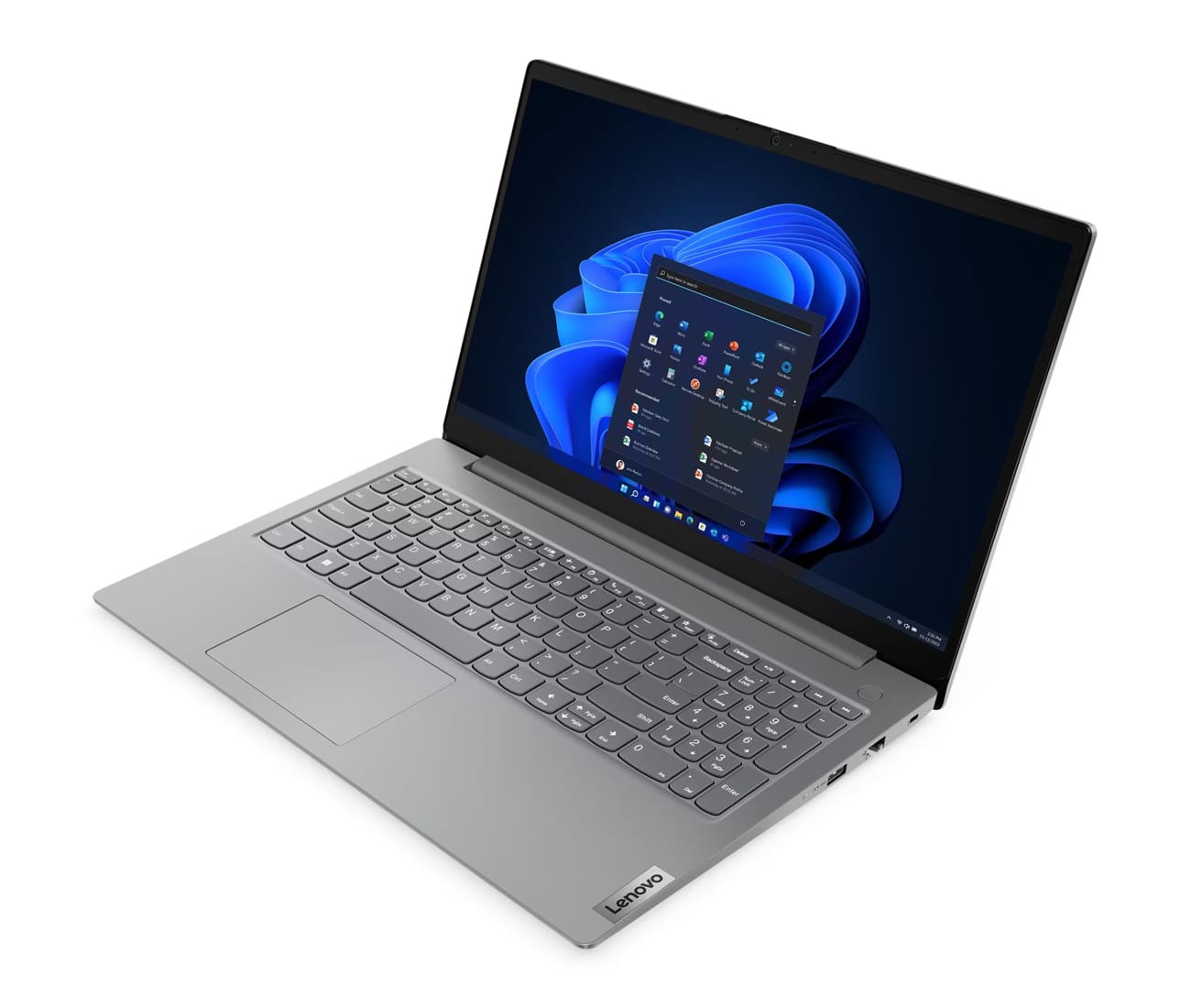 LAPTOP LENOVO V15 G4 AMN RYZEN 5 7520U (82YU00XYLM) PANTALLA 15.6" FHD, RAM 16GB DDR5, SSD 512GB, FREEDOS, TEC ESP. - Imagen 2