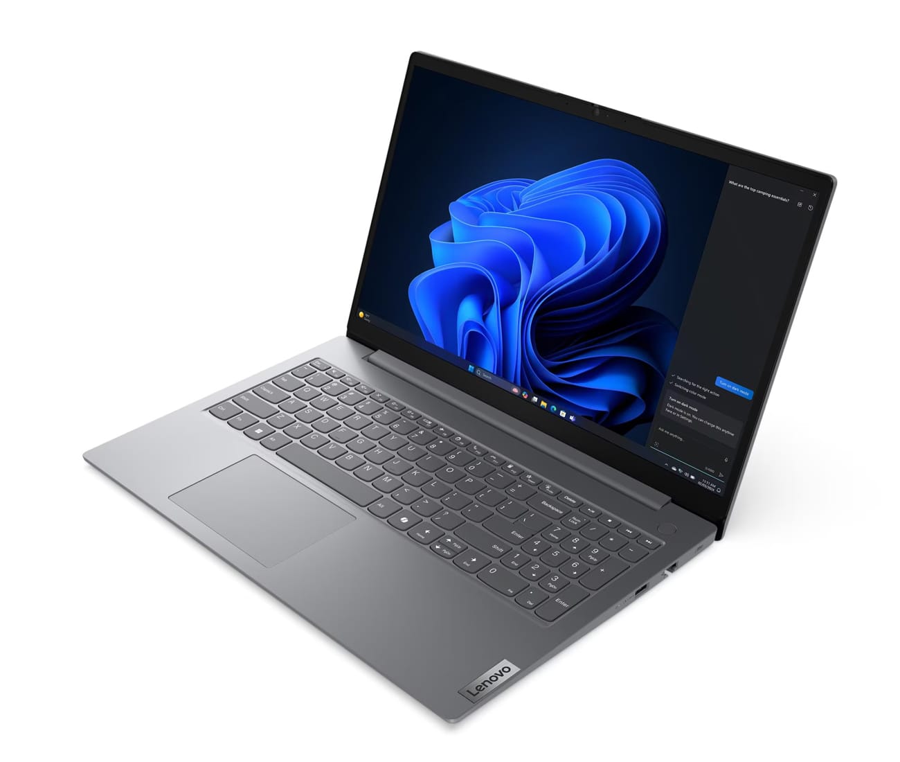 LAPTOP LENOVO V15 G5 IRL CORE I3 1315U (83GW005MLD) PANTALLA 15.6" FHD, RAM 8GB DDR5, SSD 512GB, FREEDOS, TEC ESP. - Imagen 2